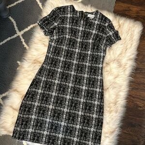 Calvin Klein polyester blend knit dress